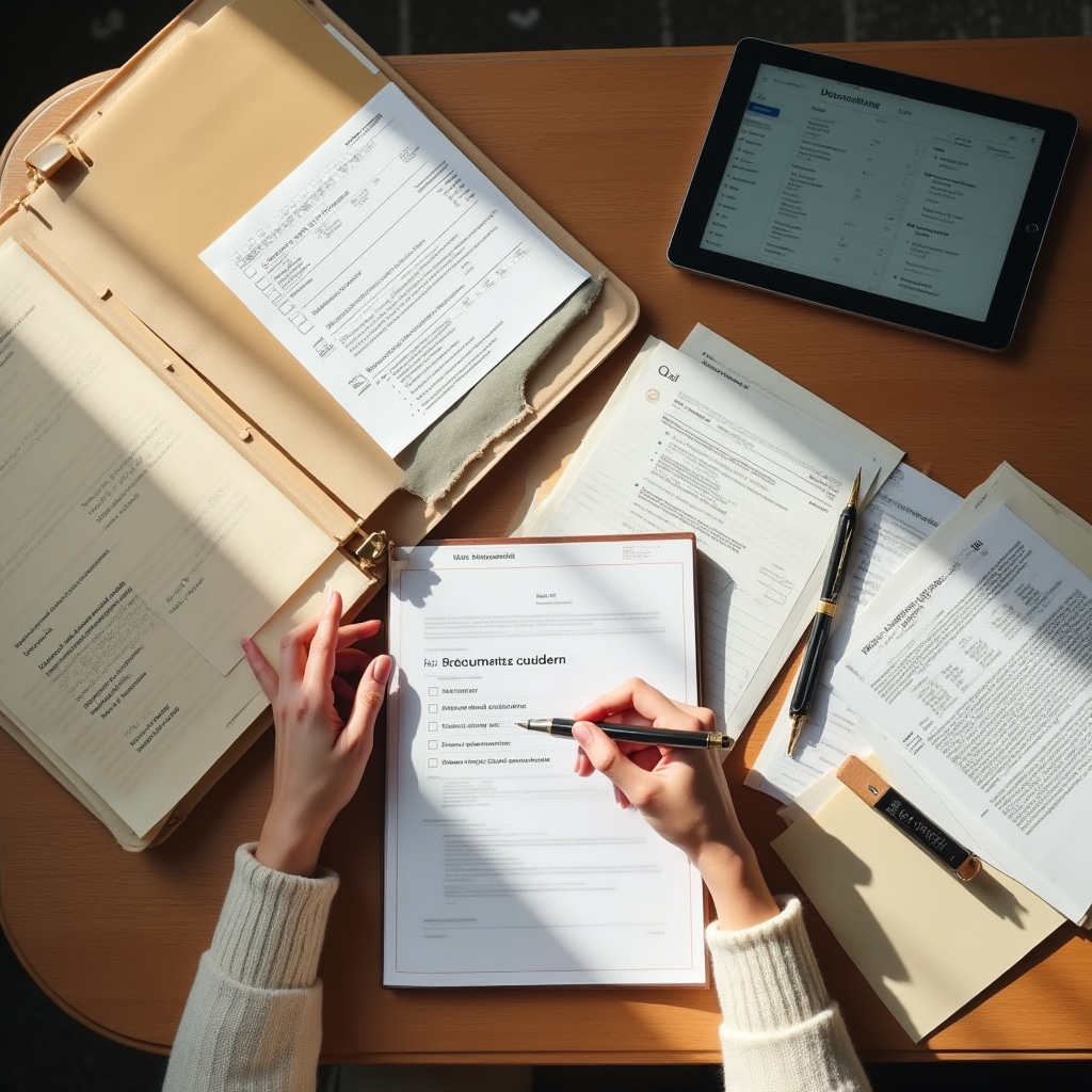 Pregătirea anexelor și listei de verificare pentru dosar de finanțare